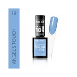 Cumpara ieftin Lac de unghii Solar Gel, Revers, 12 ml, albastru, nr 19, angel&#039;s touch