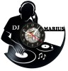 DJ-ceas de perete (personalizabil)