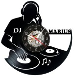 DJ-ceas de perete (personalizabil)