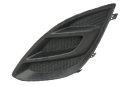 Grila bara fata Opel Corsa D, 01.2011-12.2014, Dreapta, 1400866, 55B127-2, fara locas pentru proiector foto