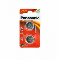 Set 2 x baterie 3V CR 2025 pentru telecomanda auto, Panasonic AllCars foto