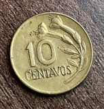 C50 - Moneda foarte veche - Peru - 10 centavos - 1973