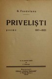 Avangarda: Fundoianu, PRIVELISTI, Bucuresti, 1930