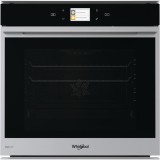 Cuptor incorporabil Whirlpool W9 OM2 4MS2 H, Collection W, electric, 73l, curatare hidrolitica, clasa energetica C, Display inteligent, Inox/Negru