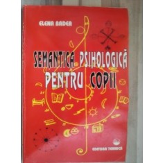 Semnatica psihologica pentru copii- Elena Badea