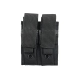 Portincarcator dublu pistol Negru