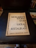 Monumente istorice. Studii si lucrari de restaurare - Directia Monumentelor Istorice