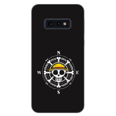 Husa compatibila cu Samsung Galaxy S10e Silicon Gel Tpu Model One Piece Logo foto