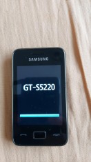 SAMSUNG GT-S5220 , CU PROBLEME LA CASCA , IN REST FUNCTIONEAZA ! foto
