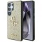 Husa pentru Samsung Galaxy S25 Ultra S938, Guess, Glitter Big 4G Script, Aurie
