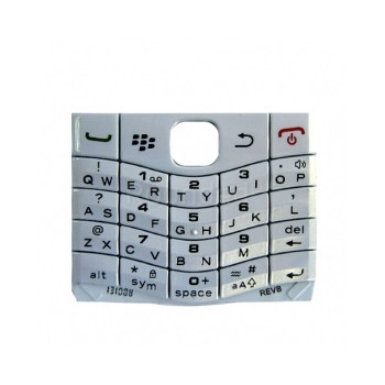 Tastatura BlackBerry 9100 Pearl 3G albă