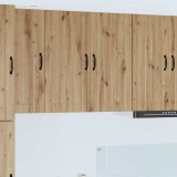 vidaXL Dulap suspendat de bucătărie Stejar Artizanal 80 x 31 x 80 cm 885064