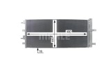 Condensator climatizare Jaguar F-Type 20, Xf 202016, Xj 20, 530 (490)x449x16mm, material Rezervor aluminiu, fagure aluminiu brazat, Mahle AC274000P