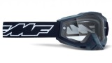 Ochelari Enduro MX FMF Powerbomb Rocket Black Lentila Dubla Clara