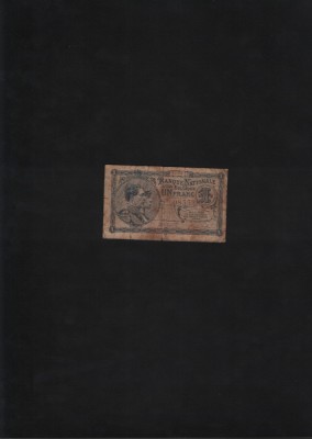 1 franc Belgia 1920 seria085538 foto