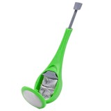 Infuzor ceai, cu Strecuratoare pentru Ceai Natural, Reutilizare Indelungata, Premium 2 in 1, PVC Verde, CBD CORAL BEST DEALS Verde 0.01 l 0.01 l 0.2 S