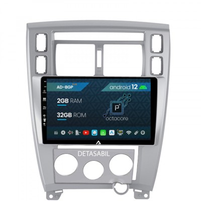 Navigatie Hyundai Tucson (2004-2009), Android 12, P-Octacore 2GB RAM + 32GB ROM, 10.1 INCH - AD-BGP10002+AD-BGRKIT200 foto