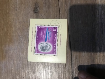 Timbre Diferite Colita Romania Aurel Vlaicu 10 lei foto