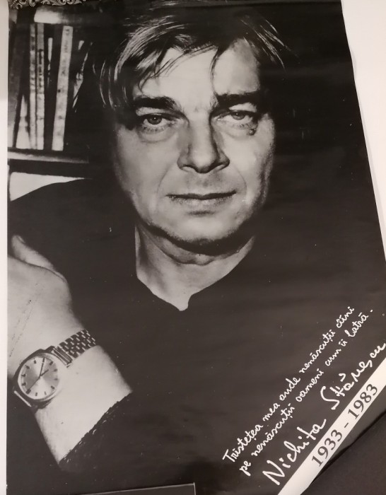 Afis RAR Nichita STĂNESCU (Format Mare: 63 L x 42 l)