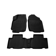 Set covorase auto din cauciuc tip tavita pentru Toyota Rav 4 (Xa40) (2013-2018)