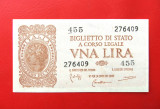 ITALIA - 1 Lira 1944 - aUNC