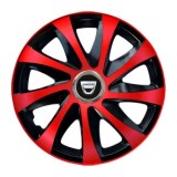 Cumpara ieftin Set 4 capace roti Drift extra red R15 pentru gama Dacia