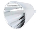 Reflector rotund metalic 6&divide;11&deg; cu fixare adezivă, H: 15,3mm, &Oslash;: 19mm