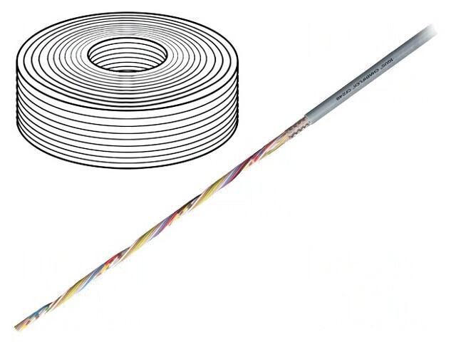 Cablu de Date chainflex CF240 4x0,25mm2 Gri