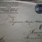 Regalitate Romania ,plic corespondenta circulat,corepondenta financiar -comerciala avocat