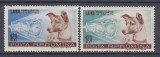 ROMANIA 1957 LP 447 CATELUSA LAIKA PRIMUL CALATOR IN COSMOS SERIE MNH, Nestampilat