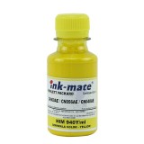 Cerneala Pigment Yellow Compatibila HP 940, 951, 933: 100ml, Flacon Refill Galben