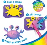 Cumpara ieftin Set creativ cu stampile - Ocean | ImagiMake