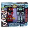 Transformers Earthspark: Set 2 Figurine Terran Twitch &amp; Robby Malto - Hasbro, Jucarie Copii 6+ Ani