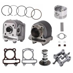Kit Cilindru Set Motor + Chiuloasa ATV Shineray 125cc - 52.5mm