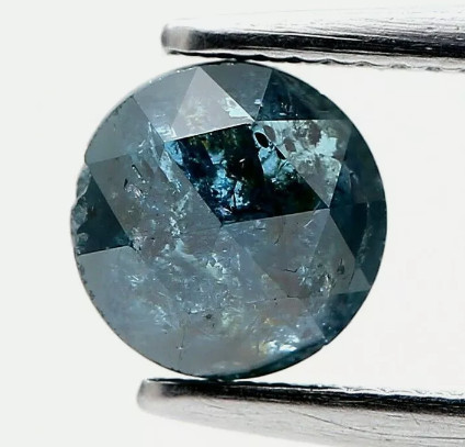 Diamant albastru 0.61 Ct taiat rose | Okazii.ro