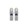 Set 2 becuri T5 LED 2SMD 3014 24V CANBUS nonpolar &ndash; Alb, Rosu sau Albastru Cod: JSUN34/35/36