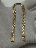 BRATARA AUR 14K - Grecia - &quot;AL&#039;ORO&quot; - Unisex - 11.1g. - Vintage !