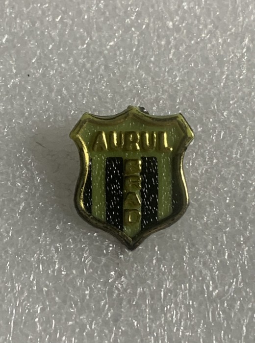 Insigna fotbal Aurul Brad