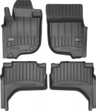 Set Covorase Auto Cauciuc Negro Mitsubishi L200 2019&rarr; Pro Line Tip Tavita 3D 3D409347