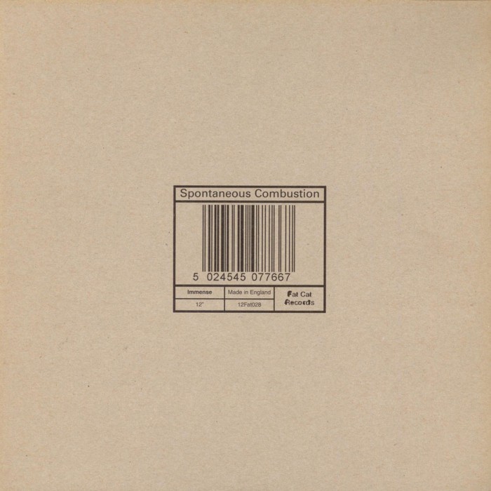 VINIL Immense &lrm;&ndash; Spontaneous Combustion 12&quot;, 33 ⅓ RPM VG+