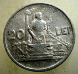 1.684 ROMANIA RPR 20 LEI 1951, Aluminiu