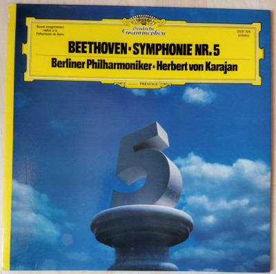 LP Beethoven &amp;ndash; Symphonie Nr. 5 [Herbert von Karajan, Berliner Philharmoniker] foto