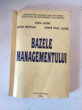 Bazele managementului - Ioan Lazar, Cluj 1998