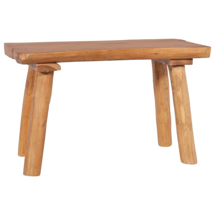 vidaXL Bancă de grădină, 80 cm, lemn masiv de tec 288816