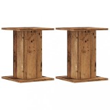 Cumpara ieftin Suporturi de plante 2 buc. lemn vechi 30x30x40cm lemn prelucrat