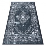 Covor ANTIKA 117 tek, ornament modern, lavabil - gri / grafit, 120x170 cm
