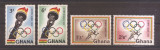 Ghana 1960 - Jocurile Olimpice - Roma, Italia, MNH
