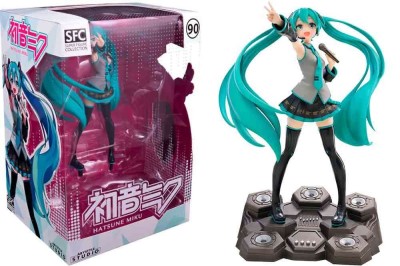 Hatsune miku super figure collection 1/10 pvc statue foto