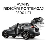 Avans partial pentru kit ridicare portbagaj la comanda &ndash; 1500 lei