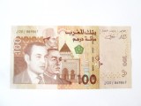 Maroc 100 Dirhams 2002 aUNC,bancnota din imagini la cel mai mic pret